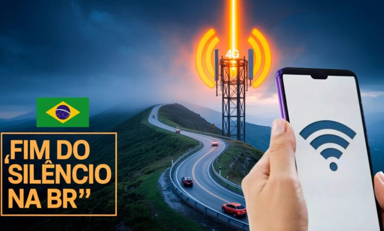 A BR-381 entre BH e Valadares terá cobertura total de celular até dezembro com 26 torres e internet 4G gratuita via app Nova 381.