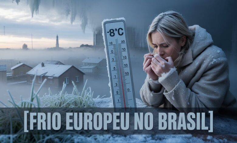 Frio intenso atinge o Brasil em junho de 2025 com mínimas negativas, geadas e capitais surpreendendo no ranking das cidades mais geladas.