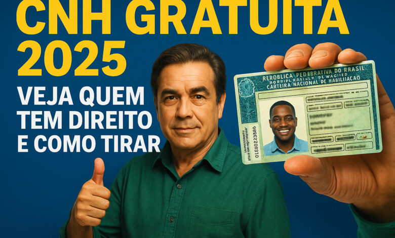 CNH gratuita 2025, CNH,Lula sanciona CNH Social