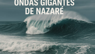Nazaré desvenda o mistério de suas ondas gigantes: descubra como o cânion submarino transforma o Atlântico em muros de 30 metros e atrai surfistas de todo o mundo