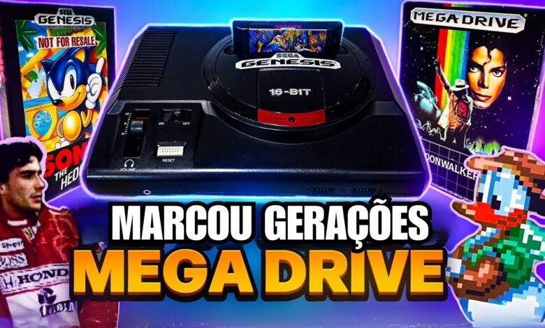 Mega Drive marcou gerações e ainda conquista fãs. Descubra a trajetória do console da Sega, seus jogos clássicos e o mercado de colecionadores.