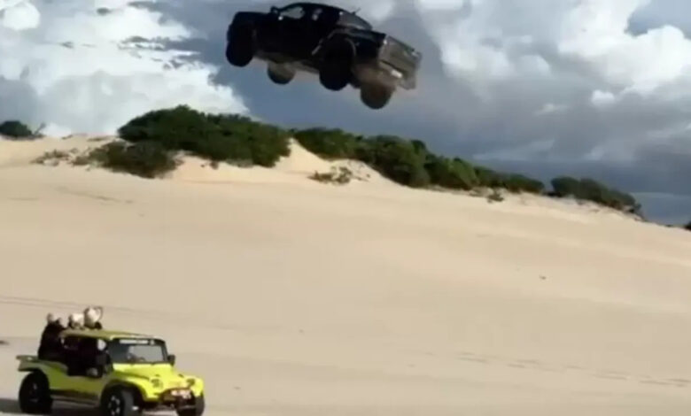 Ranger Raptor, Salto viral, Dunas