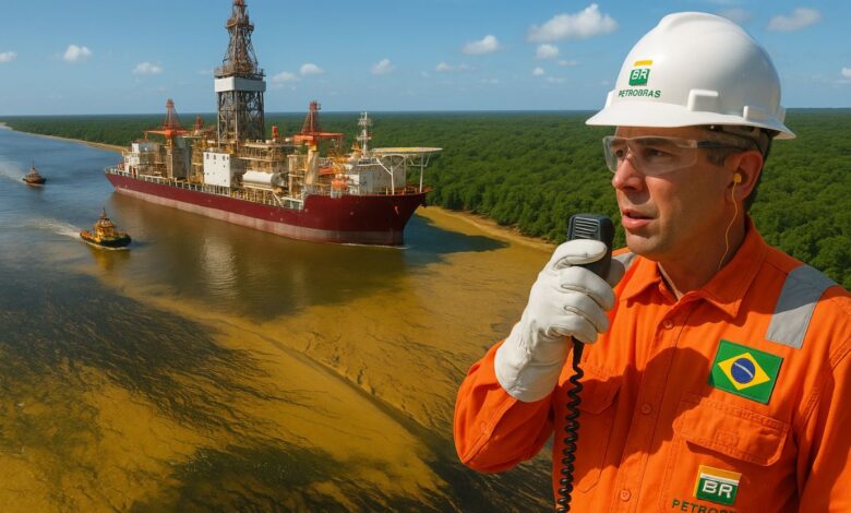 A Batalha pelo Petróleo e Gás da Amazônia: Navio Sonda Chega à Margem Equatorial para Teste Decisivo