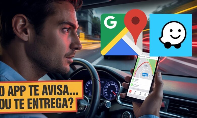 Motoristas que usam Waze ou Google Maps têm mais chances de levar multa por velocidade. Estudo revela falha nos alertas de radar.