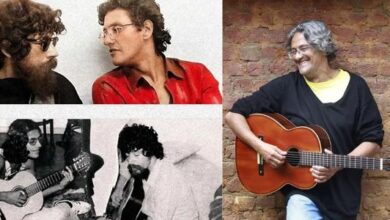 Cláudio Roberto e Raul Seixas em dois momentos; ao lado, o compositor em 2014
