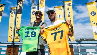 Tati Weston-Webb e Luana Silva superam estrelas e avançam às quartas de final em Saquarema | wsl