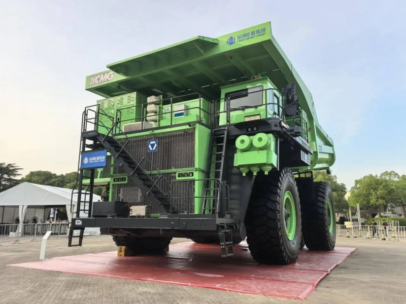 Caminhão de mineração movido a hidrogênio