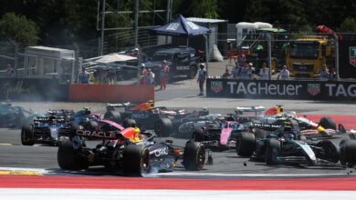 Verstappen out of F1 Austrian GP after Antonelli clash