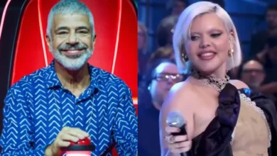 Lulu Santos e Duda Beat. Fotos: Reprodução/Globo