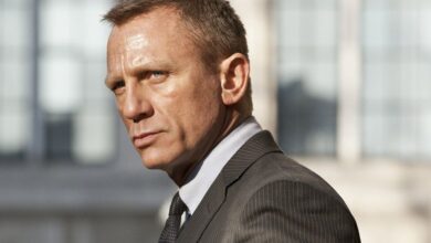 Daniel Craig as James Bond in Skyfall.