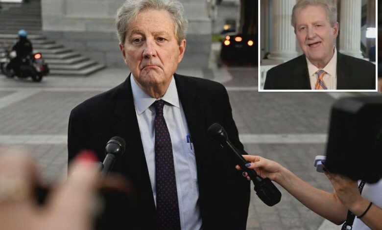 Sen. John Kennedy clarifies why he froze up on live TV