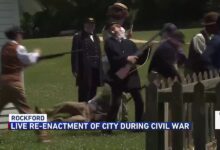 Midway Village Museum interpreters re-enact what life was like in Rockford during Civil War