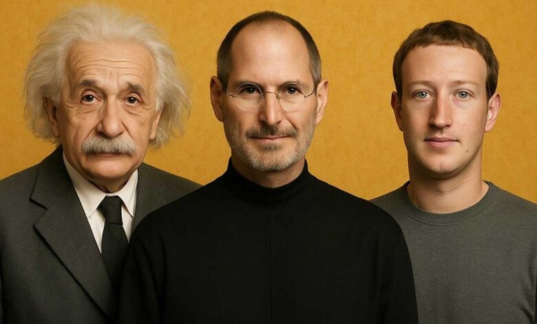 A estratégia inteligente de Jobs, Einstein e Zuckerberg: por que eles evitavam escolher roupas todos os dias