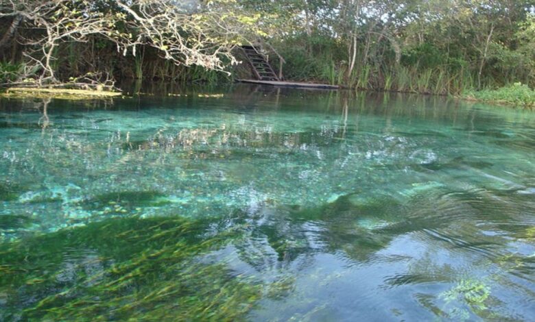 O segredo no interior do Brasil, águas tão cristalinas que superam o Caribe