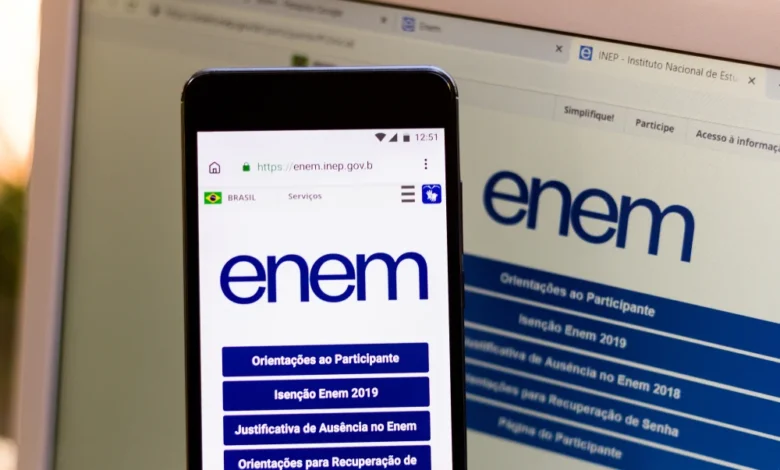 Site falso do Enem deixa milhares de alunos enganados