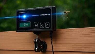 Esqueça repelente: esse aparelho caça e destrói até 30 mosquitos por segundo com lasers guiados por inteligência artificial
