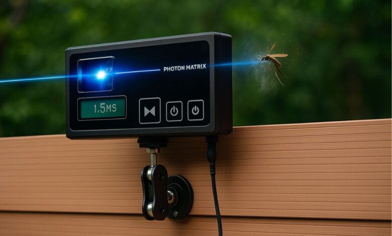 Esqueça repelente: esse aparelho caça e destrói até 30 mosquitos por segundo com lasers guiados por inteligência artificial