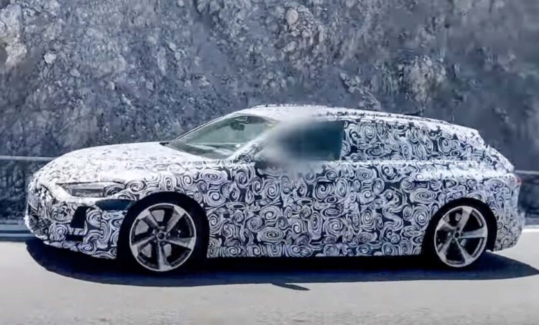 Nova Audi RS6 Avant 2026 aparece e deve ser plug-in, mas com motorzão