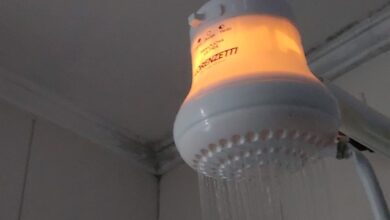 como aumentar a pressão da água do chuveiro