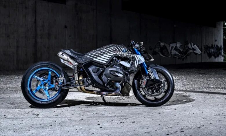 BMW Motorrad revela conceito radical Titan com motor turbinado e óxido nitroso