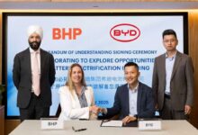 BYD e CATL unem forças com BHP para eletrificar operações de mineração