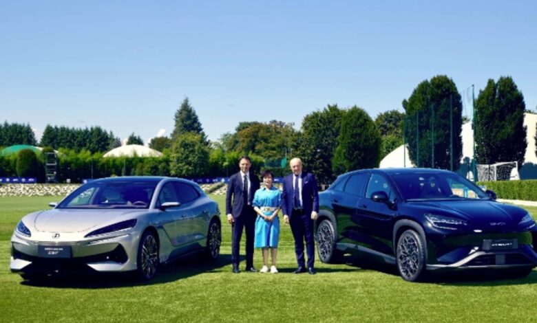 BYD substituirá Volvo em parceria com a Inter de Milão
