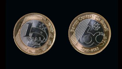 Banco Central celebra 60 anos com moeda especial de R$ 1. Cerca de 23,2 milhões de unidades vão circular com novo design comemorativo.