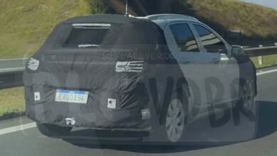 novo SUV do Chevrolet Onix é visto rodando pela primeira vez