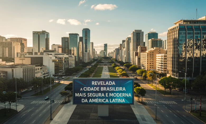 Revelada a cidade brasileira mais segura e moderna da América Latina — qualidade de vida, tecnologia urbana e baixos índices de violência explicam o destaque