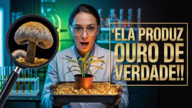 Cientistas descobrem fungo que transforma minerais em ouro e pode ser cultivado em casa. Técnica promete revolucionar a mineração global.
