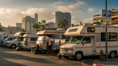 Por que cada vez mais americanos estão morando em motorhomes - Crise de aluguéis transforma veículos em última opção antes das ruas