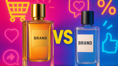 Produtos “dupes” ganham força com preços mais acessíveis e qualidade similar às marcas líderes, e desafiam a lealdade do consumidor. (Imagem: Reprodução/IA)