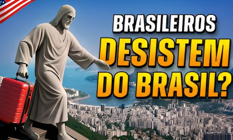 Êxodo de brasileiros bate recorde em 2025, com milionários e profissionais qualificados buscando oportunidades e segurança no exterior.