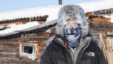 Oymyakon, Frio extremo, Família
