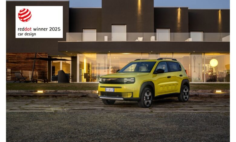 Fiat Grande Panda conquista o “Red Dot Award” 2025 por design inovador