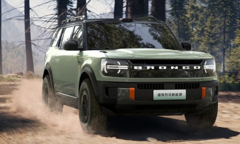 Ford Bronco elétrico estreia na China com até 650 km de autonomia