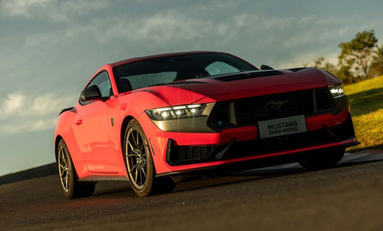 Ford Mustang Dark Horse estreia no Brasil em agosto com motor V8