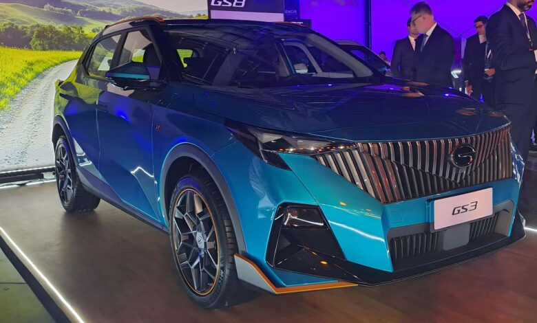 GAC GS3 chegará ao Brasil com 1.5 turbo para encarar T-Cross e Creta