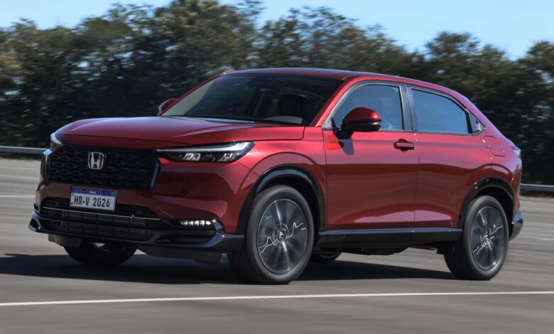Honda HR-V chega a linha 2026 com leves mudanças estéticas