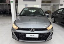 Hyundai HB20 2026 ganha nova cor Cinza Shadow