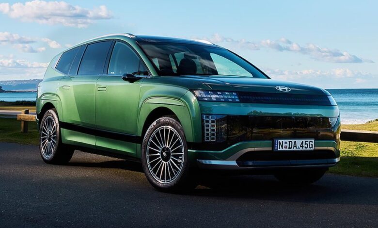 Hyundai Ioniq 9 chega à Austrália com visual futurista