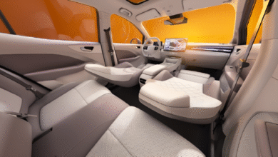 MG4 EV 2025 tem interior revelado com tecnologia da Oppo na China