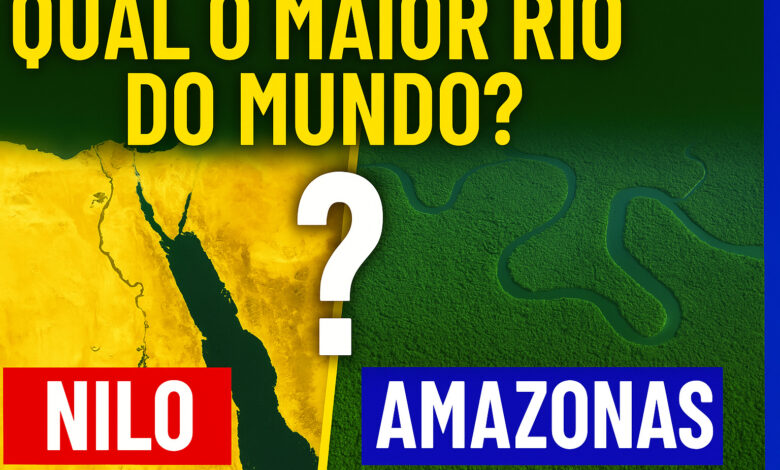 Nilo ou Amazonas: saiba qual é o maior rio do mundo em 2025 e por que as medições ainda causam debate entre cientistas