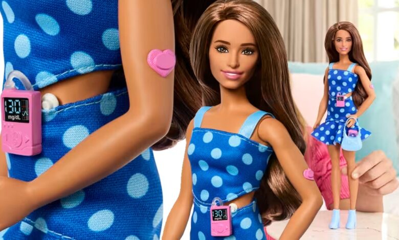 Mattel lança Barbie com doença crônica pela primeira vez na história