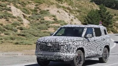 novo Mitsubishi Pajero Full 2027 aparece em testes