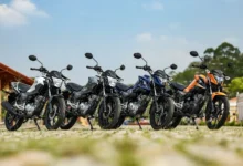 As motos mais vendidas até dia 3 de julho de 2025