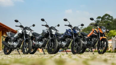As motos mais vendidas até dia 3 de julho de 2025