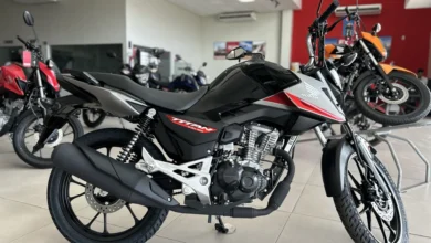 As motos mais vendidas até dia 5 de julho de 2025