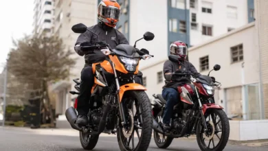 As motos mais vendidas até dia 4 de julho de 2025