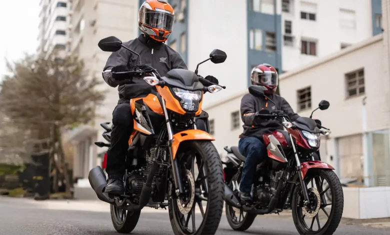 As motos mais vendidas até dia 4 de julho de 2025